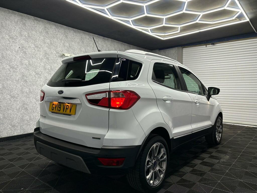 Ford Ecosport 1.0T Ecoboost Titanium Euro 6 Ss GY19VPV White #2