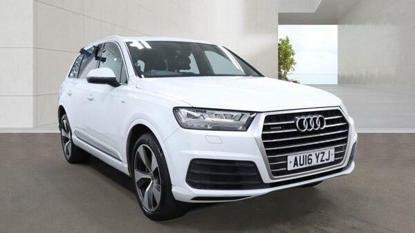 Audi Q7 S Line White #5