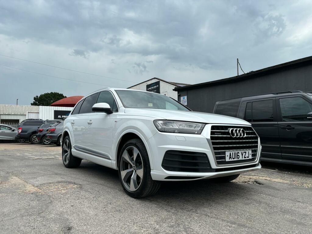 Audi Q7 3.0 Tdi V6 S Line Tiptronic Quattro Euro 6 Ss 5 AU16YZJ White #3