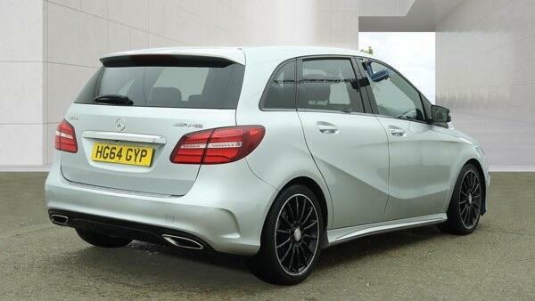 Mercedes-Benz B Class Amg Line Silver #4