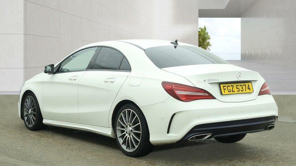 Mercedes-Benz CLA Class Amg Line White #6
