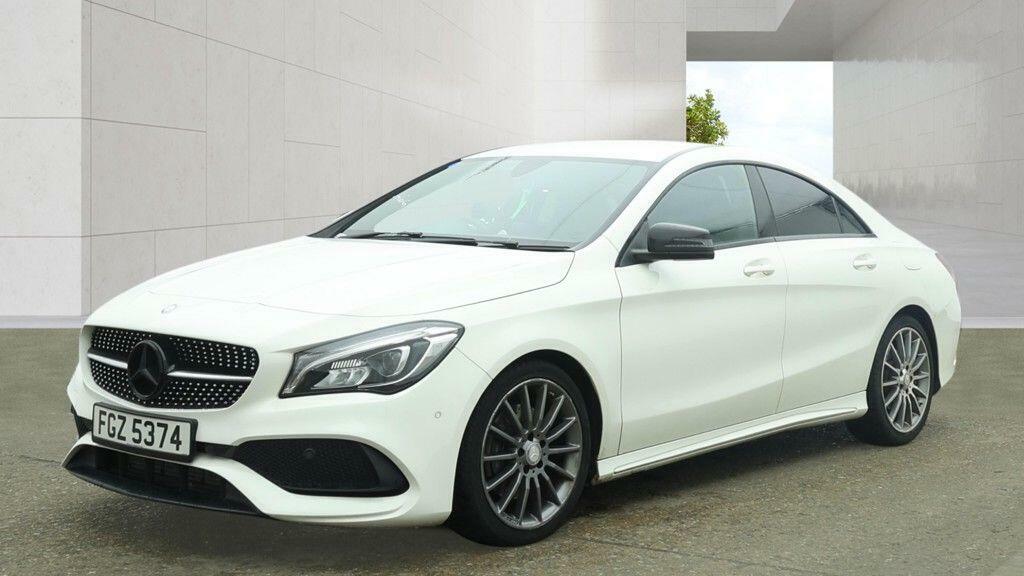 Mercedes-Benz CLA Class Amg Line White