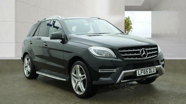 Mercedes-Benz M Class Amg Line Black #5