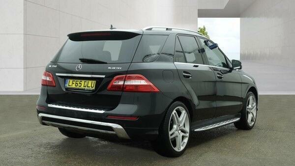Mercedes-Benz M Class Amg Line Black #4