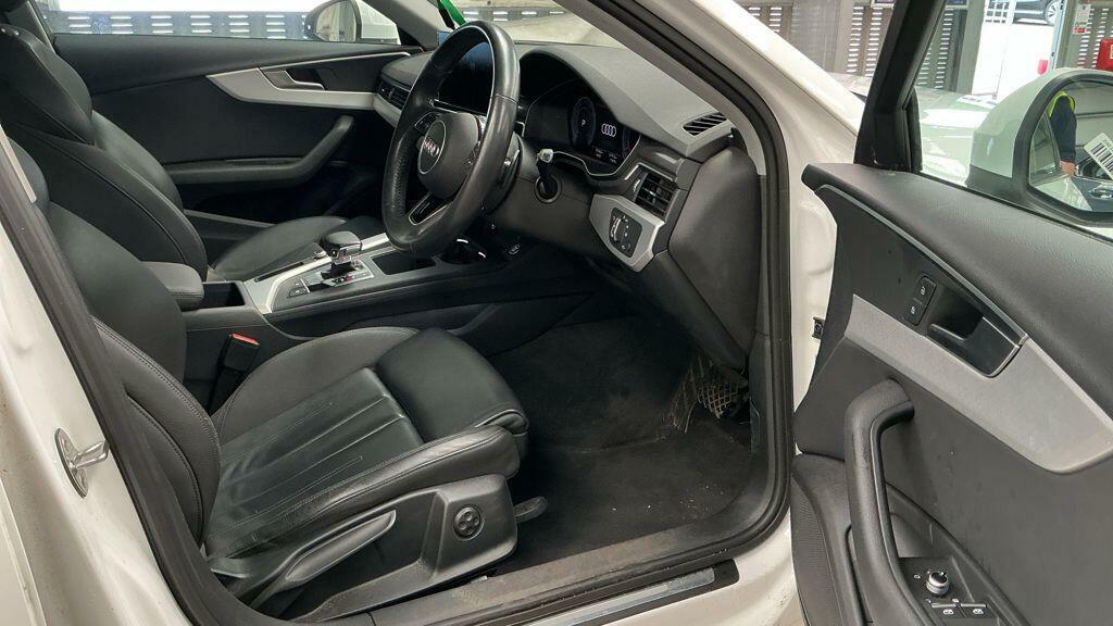 Audi A4 Avant Sport White #2