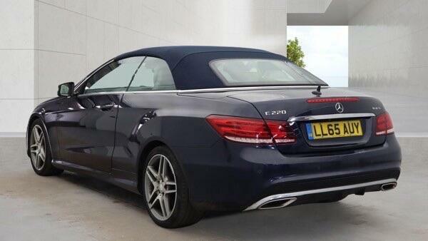 Mercedes-Benz E Class Amg Line Blue #5