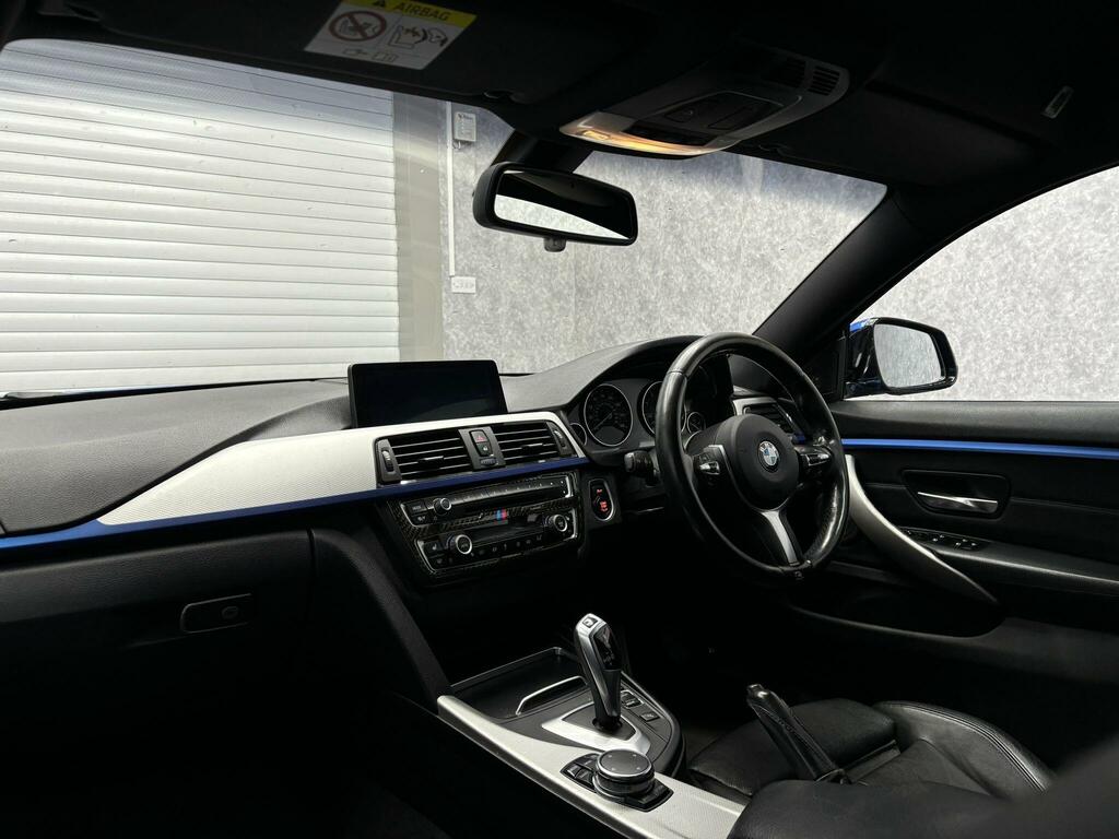 BMW 4 Series Gran Coupe M Sport PJ65LNE Blue #3