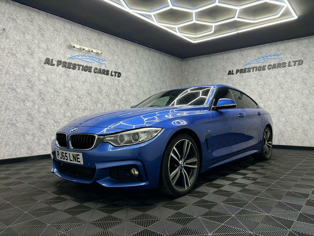 BMW 4 Series Gran Coupe M Sport PJ65LNE Blue