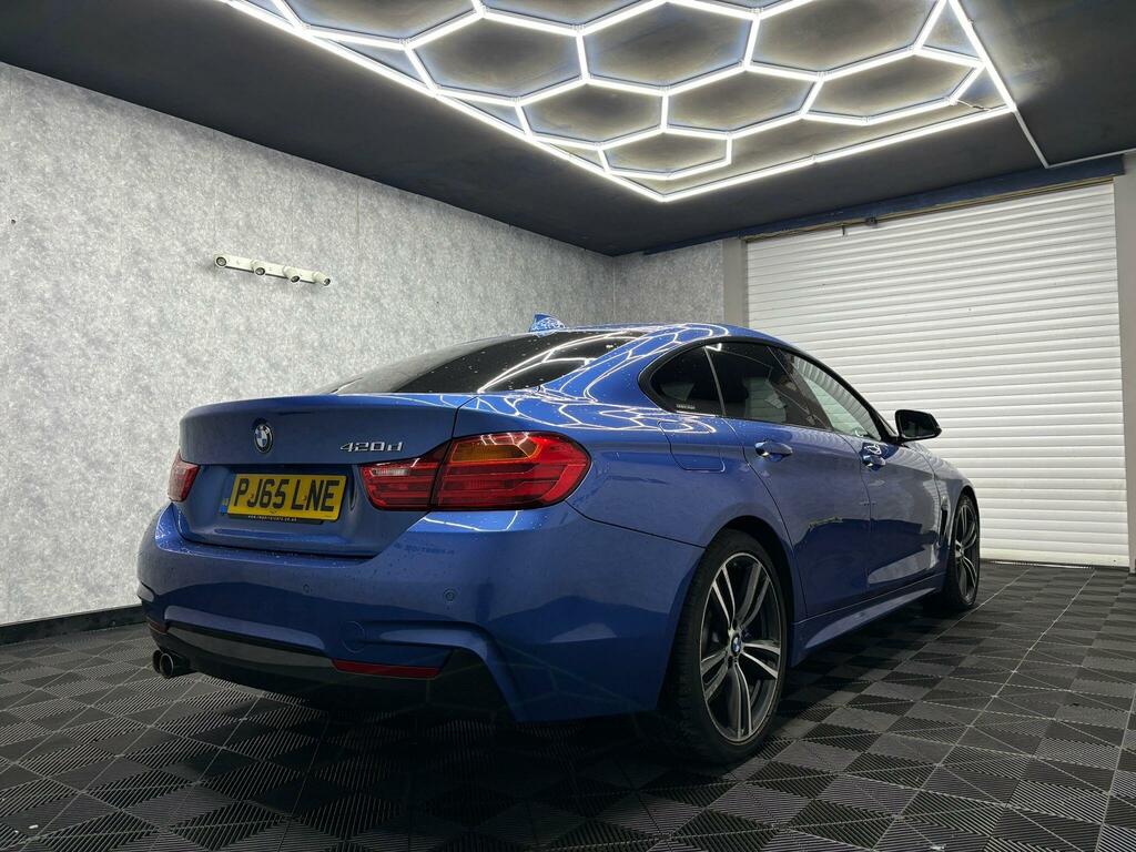 BMW 4 Series Gran Coupe M Sport PJ65LNE Blue #2