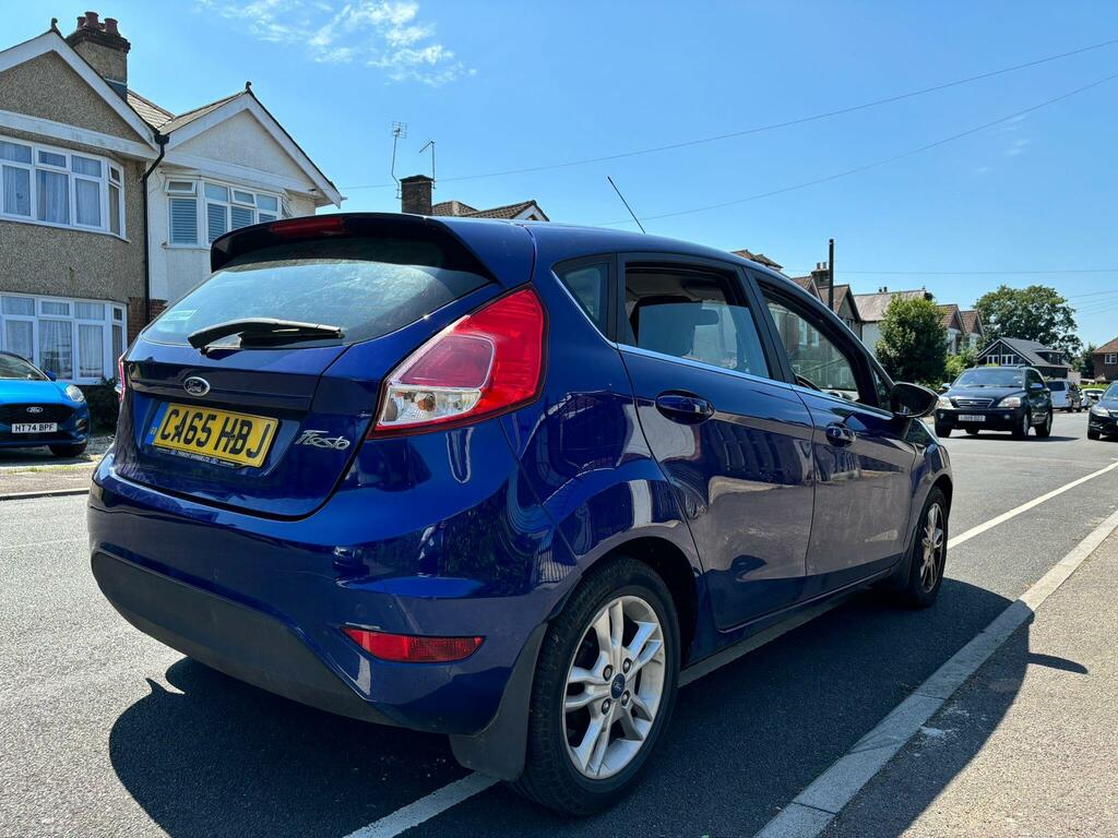 Ford Fiesta 1.25 Zetec Euro 6 Blue #2