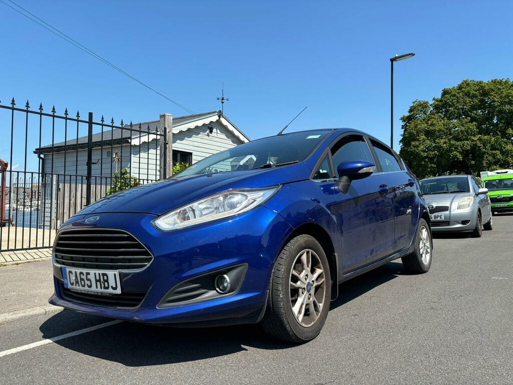Ford Fiesta 1.25 Zetec Euro 6 Blue #3