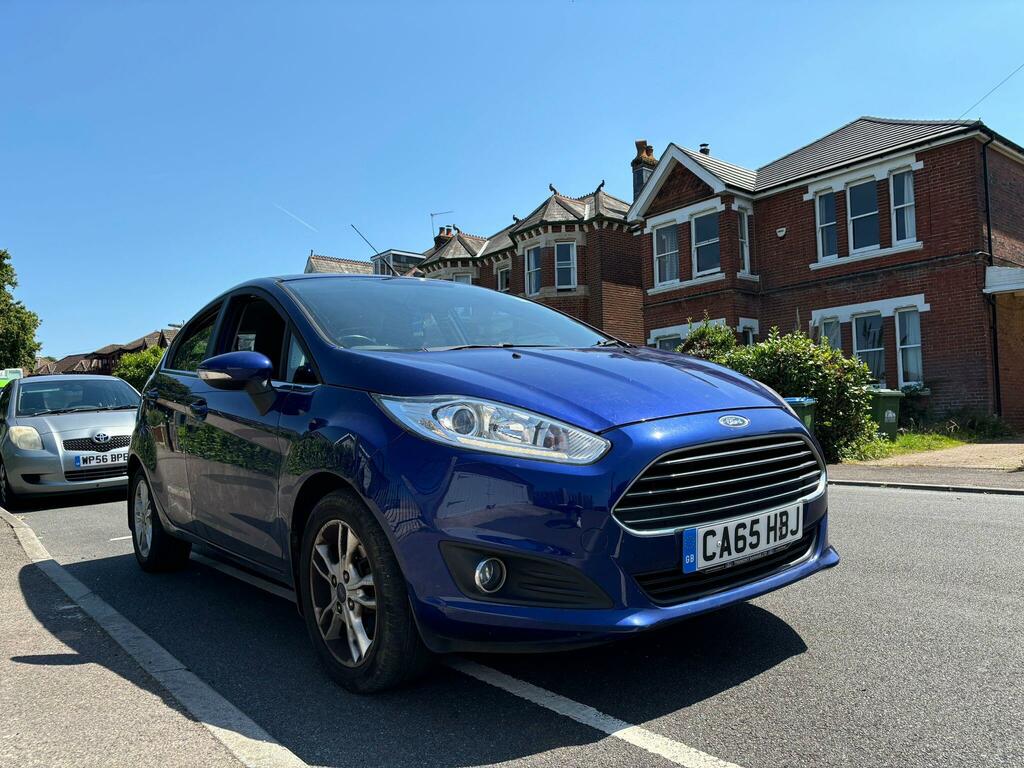 Ford Fiesta 1.25 Zetec Euro 6 Blue