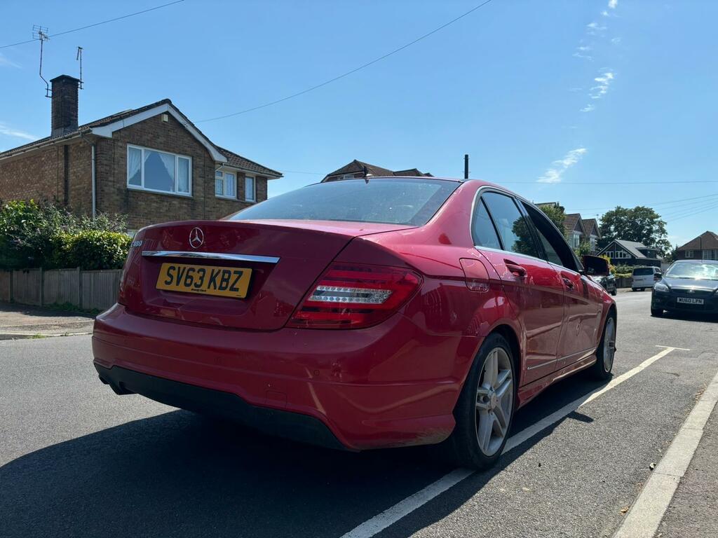 Mercedes-Benz C Class Amg Sport Red #3