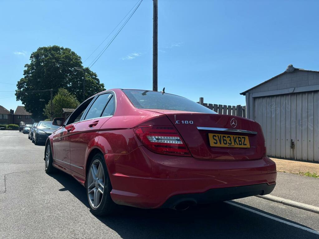 Mercedes-Benz C Class Amg Sport Red #5