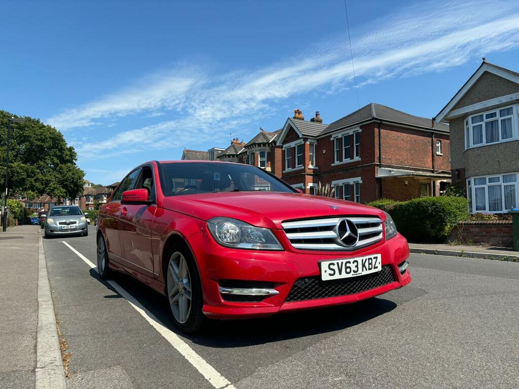 Mercedes-Benz C Class Amg Sport Red #4