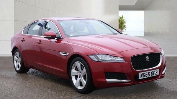 Jaguar XF Portfolio Red #5