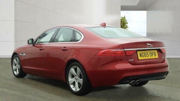 Jaguar XF Portfolio Red #6