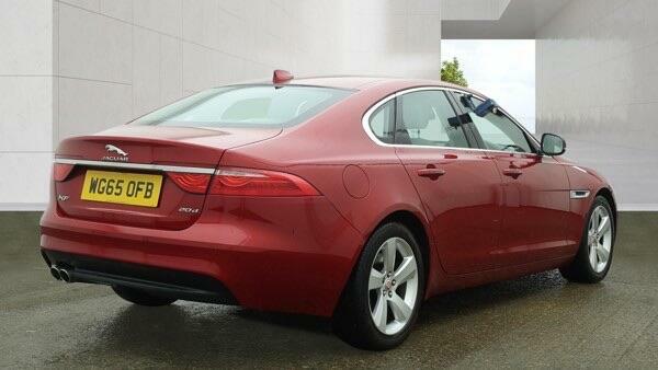 Jaguar XF Portfolio Red #4