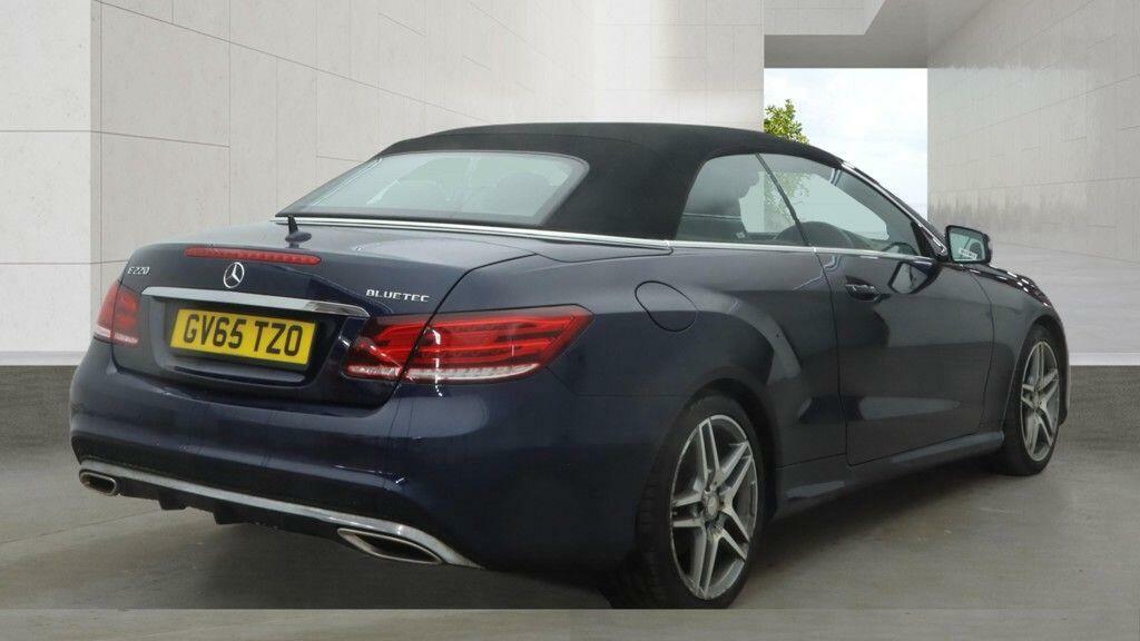 Mercedes-Benz E Class Amg Line Blue #4