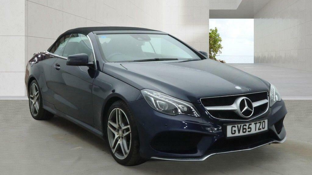 Mercedes-Benz E Class Amg Line Blue #5