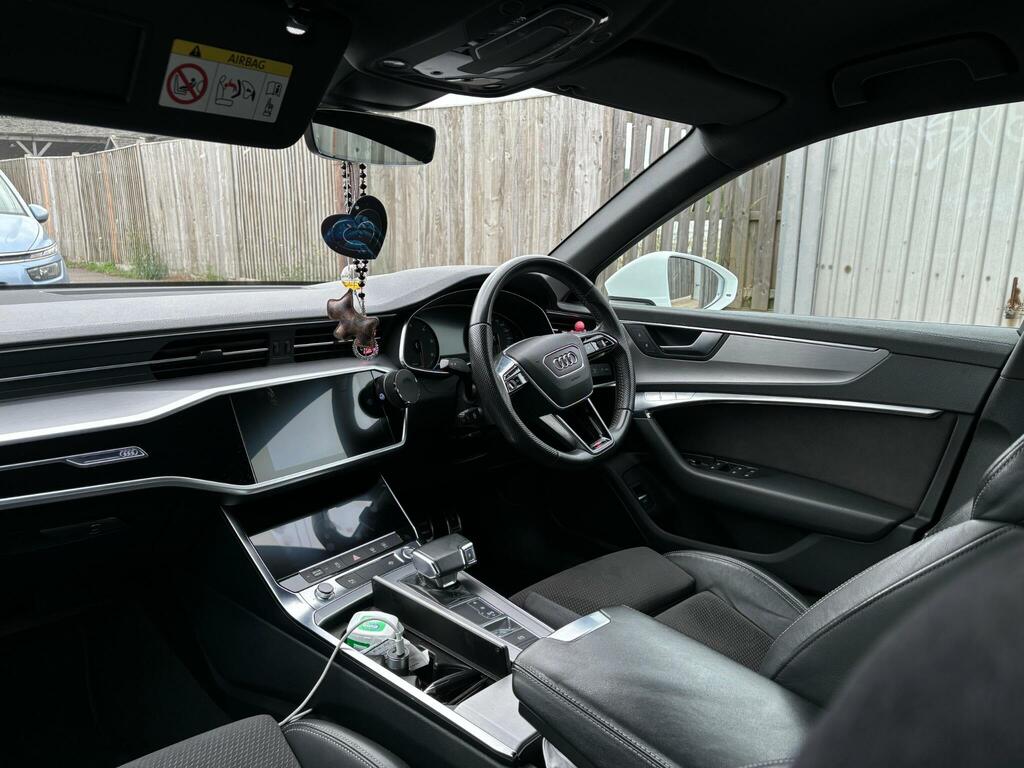 Audi A6 Saloon S Line White #4