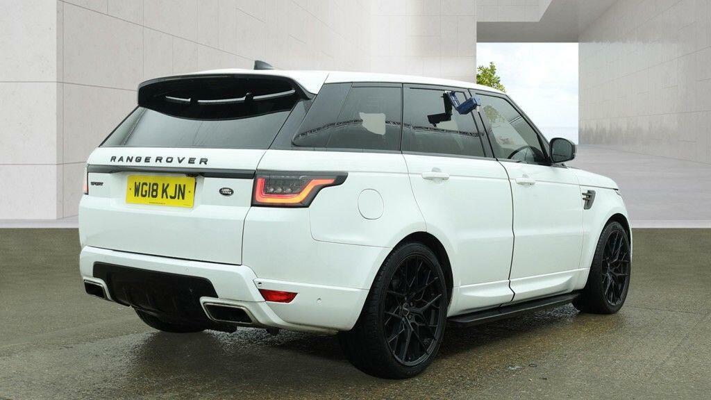 Land Rover Range Rover Sport Hse Dynamic White #2