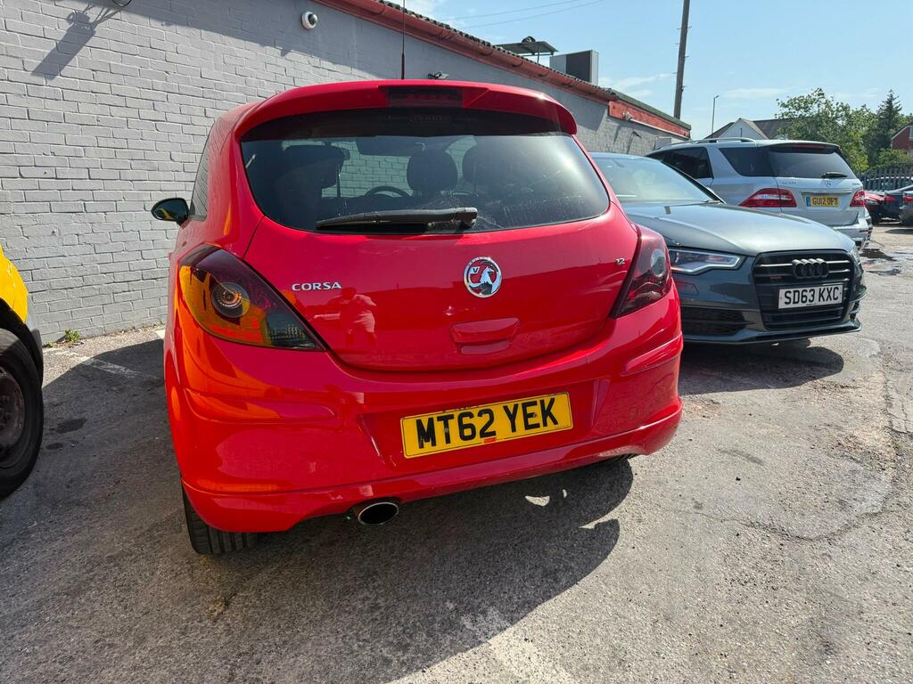 Vauxhall Corsa Limited Edition Red #3