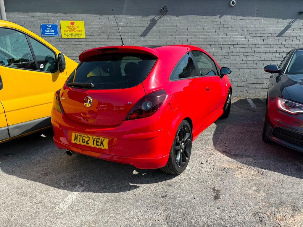 Vauxhall Corsa Limited Edition Red