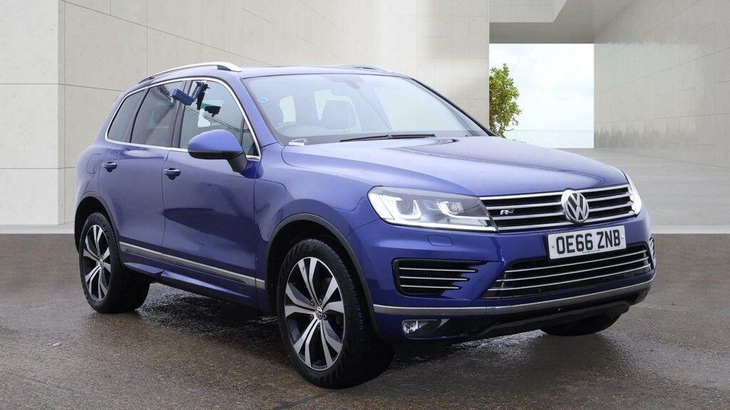 Volkswagen Touareg R-line Blue #5