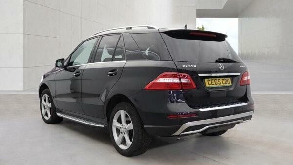 Mercedes-Benz M Class Suv Black #9