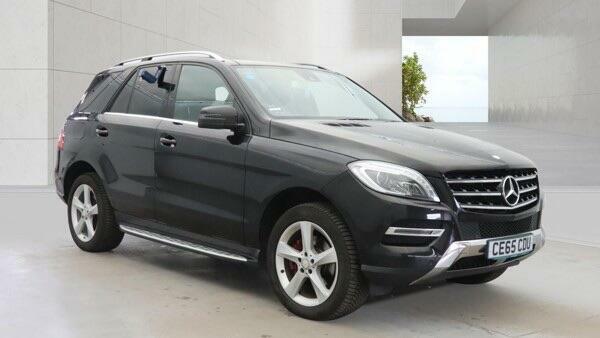 Mercedes-Benz M Class Se Black #4