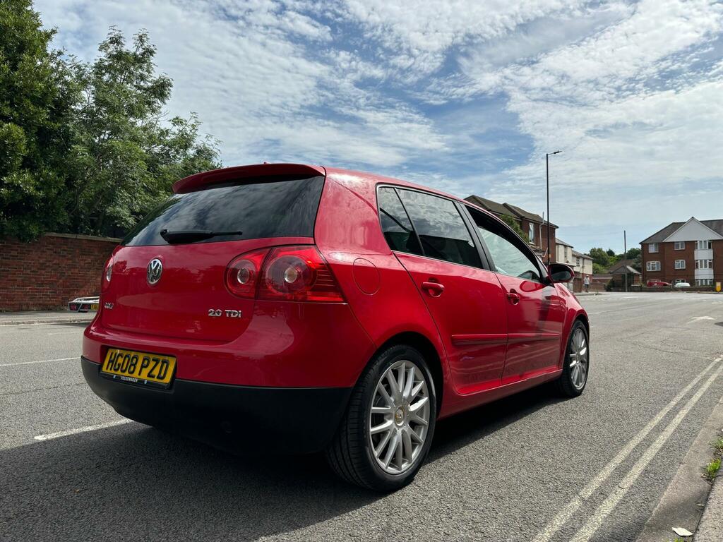 Volkswagen Golf Gt Tdi 140 U52180 Red #2
