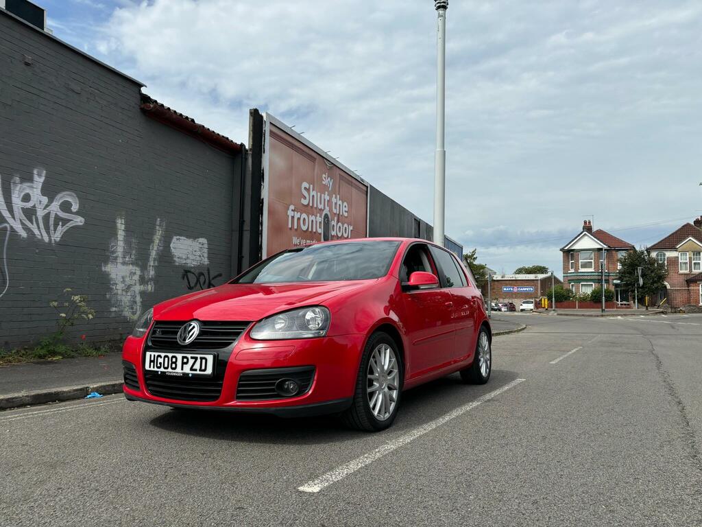 Volkswagen Golf Gt Tdi 140 U52180 Red #1