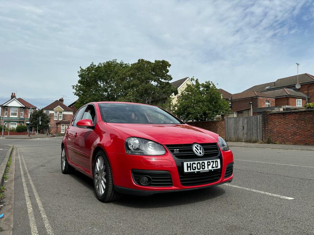 Volkswagen Golf Gt Tdi 140 U52180 Red #4