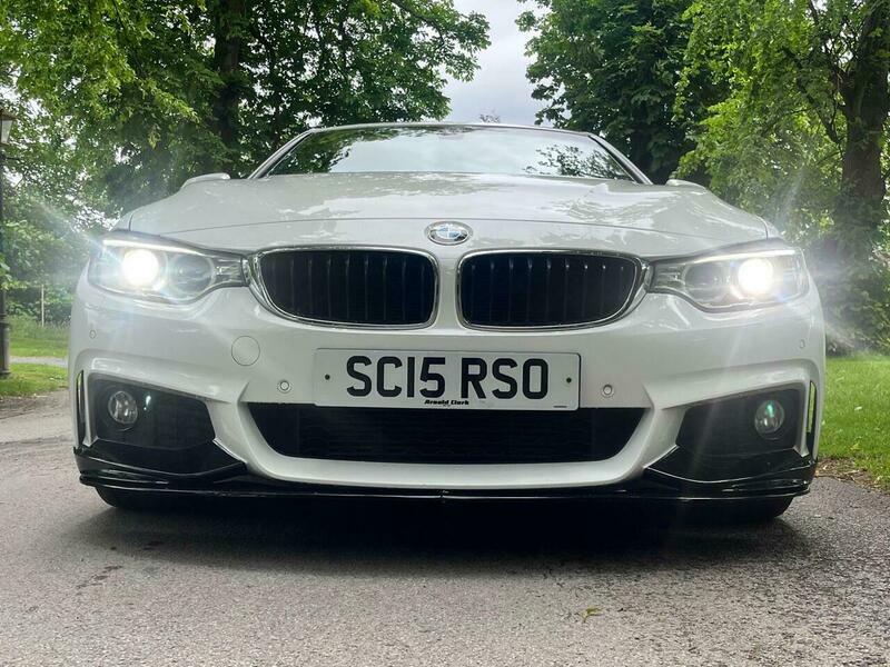 BMW 4 Series 2.0 420I M Sport White #4