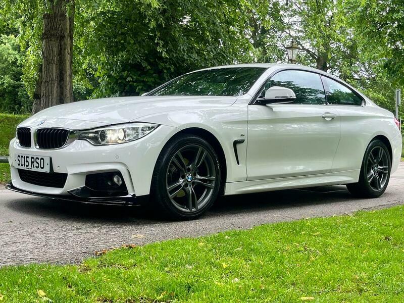 BMW 4 Series 2.0 420I M Sport White #5