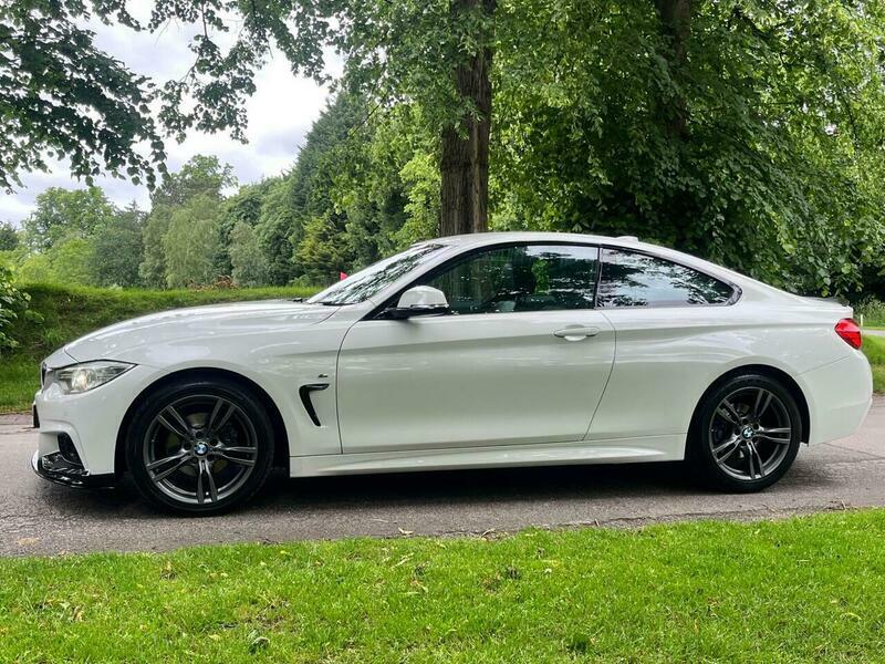 BMW 4 Series 2.0 420I M Sport White #6