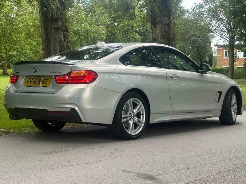 BMW 4 Series 2.0 420D M Sport Silver #4