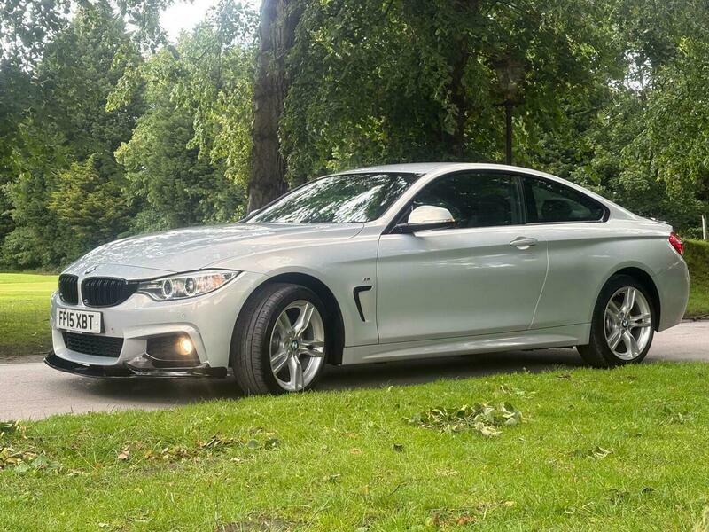 BMW 4 Series 2.0 420D M Sport Silver #2