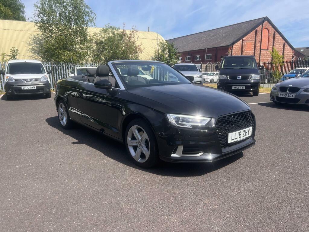 Audi A3 Cabriolet 1.5 Tfsi Cod Sport S Tronic Euro 6 Ss Black