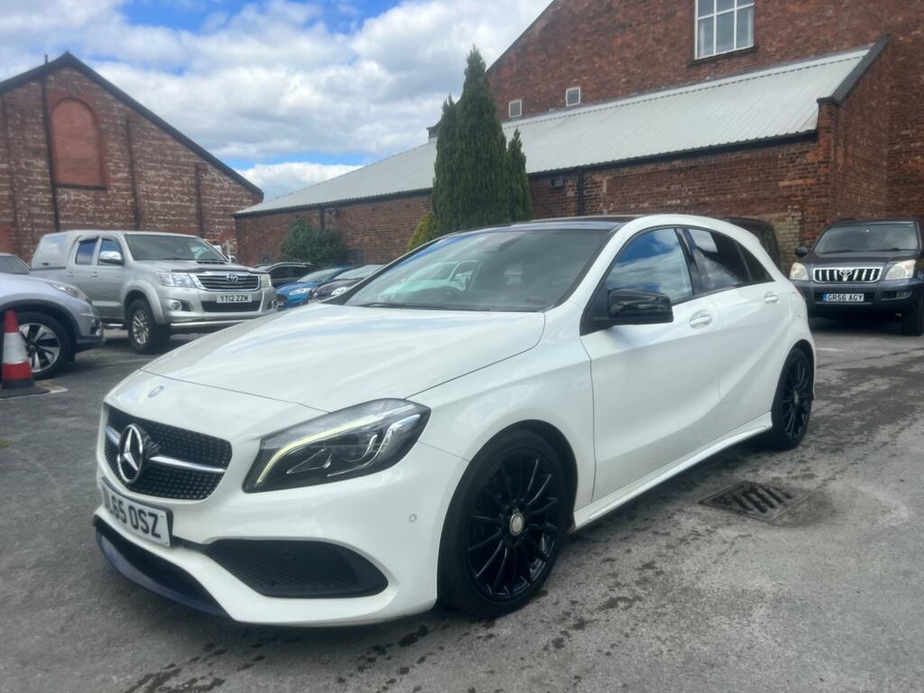Mercedes-Benz A Class 1.6 A180 Amg Line Premium Plus 7G-dct Euro 6 S DL65OSZ White #2