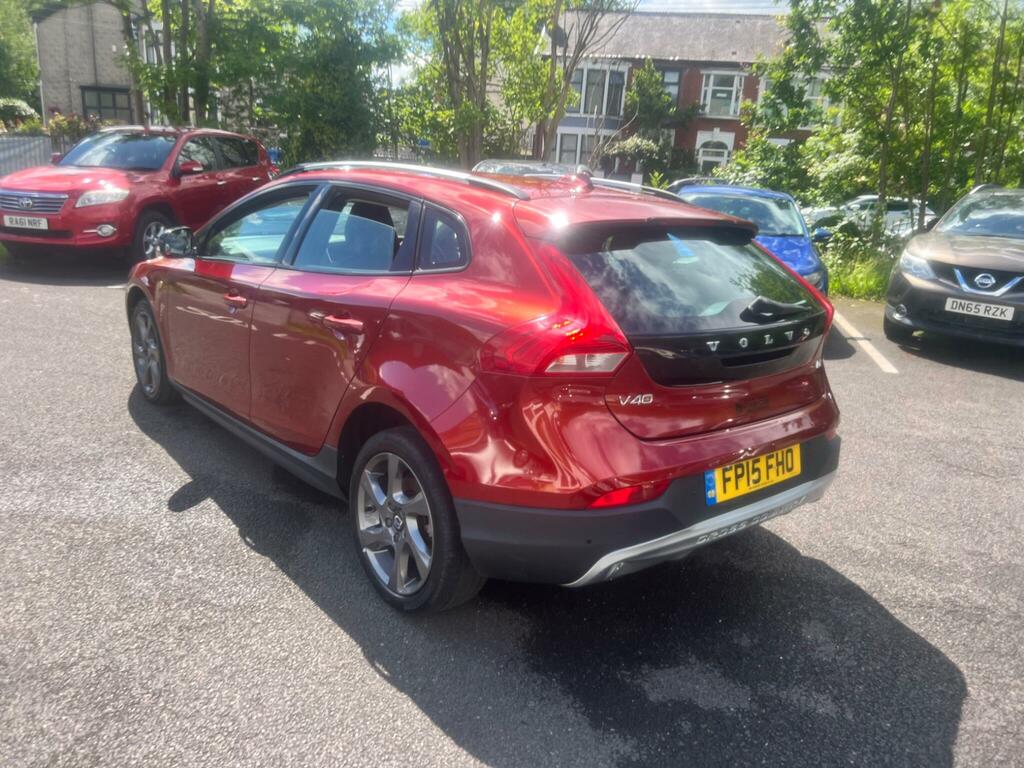 Volvo V40 Cross Country 1.6 D2 Lux Nav Powershift Euro 5 Ss Red #6