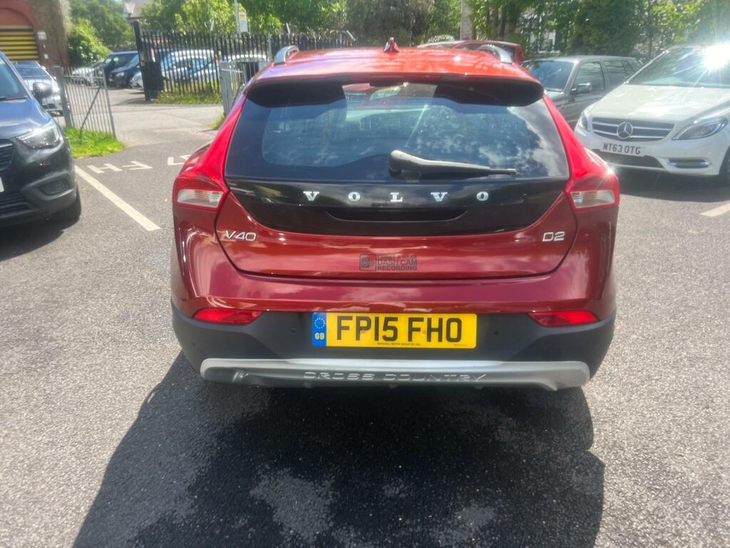 Volvo V40 Cross Country 1.6 D2 Lux Nav Powershift Euro 5 Ss Red #4
