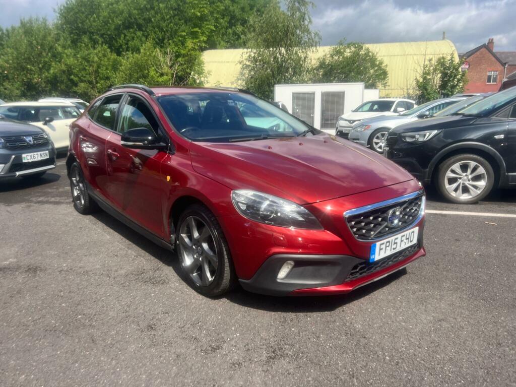 Volvo V40 Cross Country 1.6 D2 Lux Nav Powershift Euro 5 Ss Red