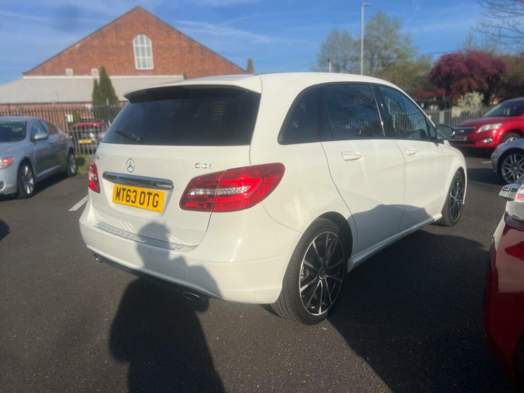 Mercedes-Benz B Class 1.8 B180 Cdi Sport 7G-dct Euro 5 Ss White #6