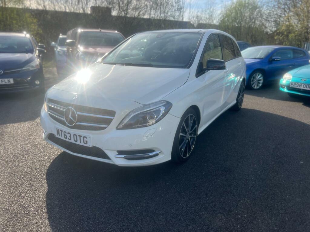 Mercedes-Benz B Class 1.8 B180 Cdi Sport 7G-dct Euro 5 Ss White #4