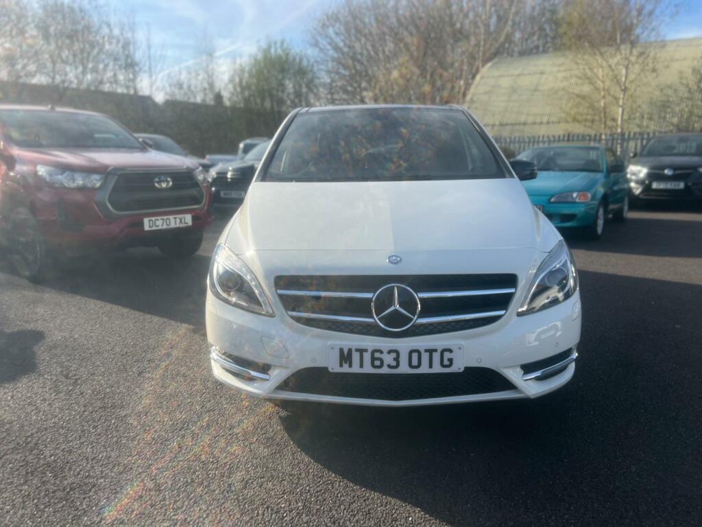 Mercedes-Benz B Class 1.8 B180 Cdi Sport 7G-dct Euro 5 Ss White #2