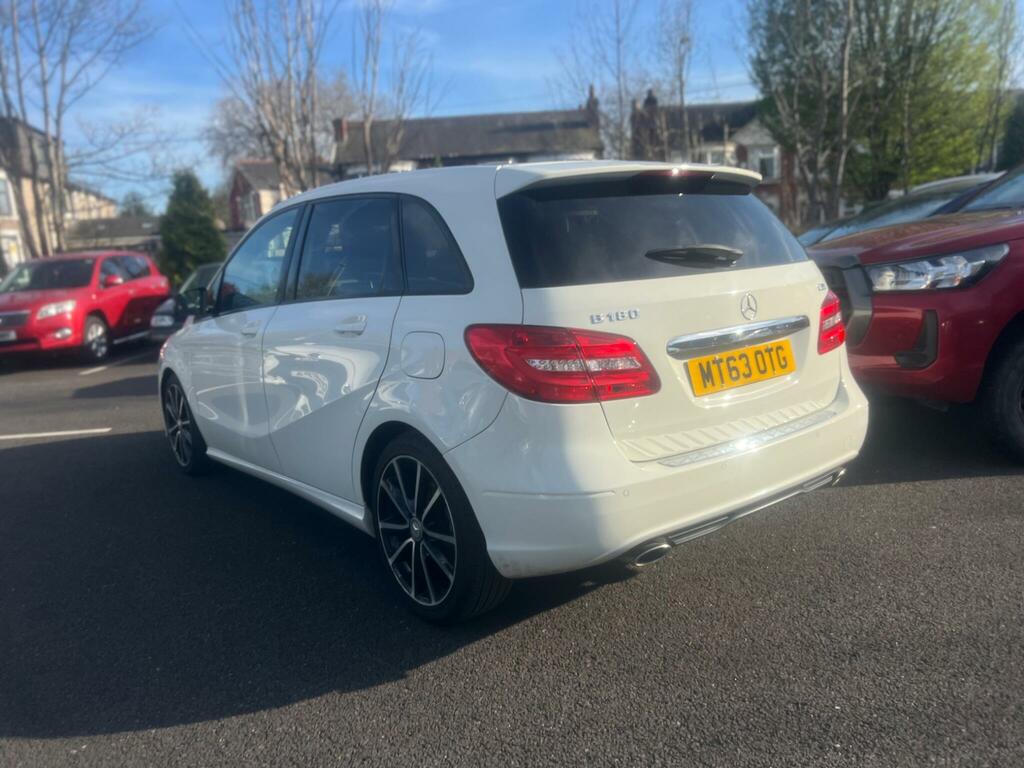 Mercedes-Benz B Class 1.8 B180 Cdi Sport 7G-dct Euro 5 Ss White #5