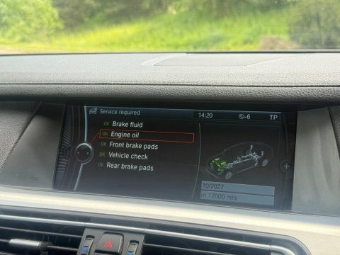 BMW 7 Series 730D Se Blue #48