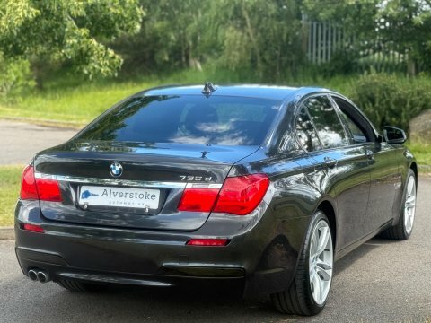 BMW 7 Series 730D Se Blue #15
